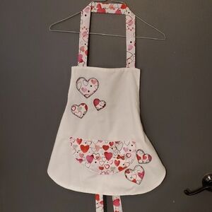 Kids Heart Pattern Apron